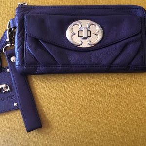 Emma Fox large wristlet wallet